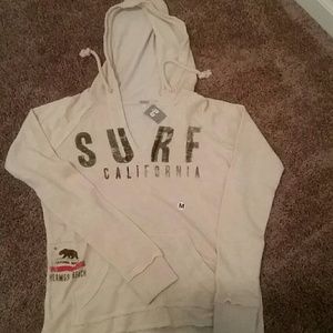 Surf hooded sweatshirt small